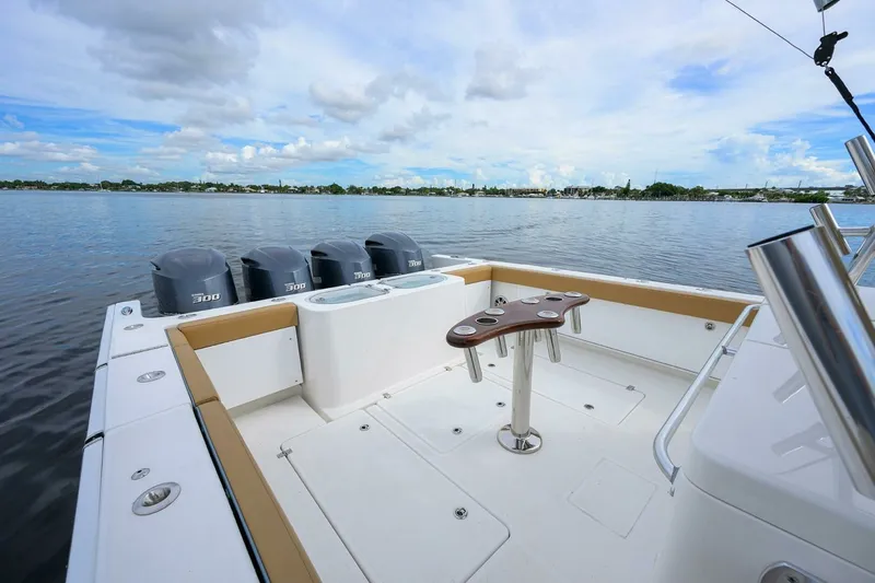 Slide: The Image of 2018 Buddy Davis 42 Center Console - Cockpit 2018 Buddy Davis 42 Center Console - Tales N Ales - 7653704