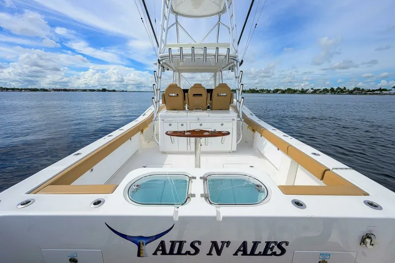 Slide: The Image of 2018 Buddy Davis 42 Center Console - Cockpit 2018 Buddy Davis 42 Center Console - Tales N Ales - 7653731