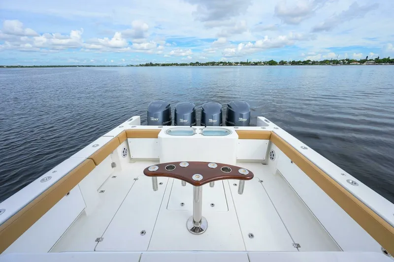 Slide: The Image of 2018 Buddy Davis 42 Center Console - Cockpit 2018 Buddy Davis 42 Center Console - Tales N Ales - 7653728