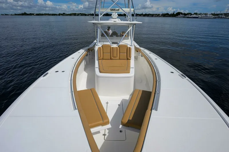 Slide: The Image of 2018 Buddy Davis 42 Center Console - Bow, Forward Seating 2018 Buddy Davis 42 Center Console - Tales N Ales - 7653724