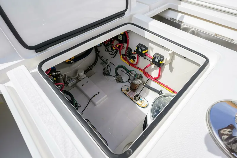 Slide: The Image of 2018 Buddy Davis 42 Center Console - Cockpit 2018 Buddy Davis 42 Center Console - Tales N Ales - 7653743
