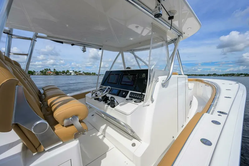 Slide: The Image of 2018 Buddy Davis 42 Center Console - Console Electronics 2018 Buddy Davis 42 Center Console - Tales N Ales - 7653702