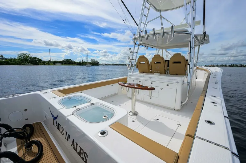 Slide: The Image of 2018 Buddy Davis 42 Center Console - Cockpit 2018 Buddy Davis 42 Center Console - Tales N Ales - 7653732