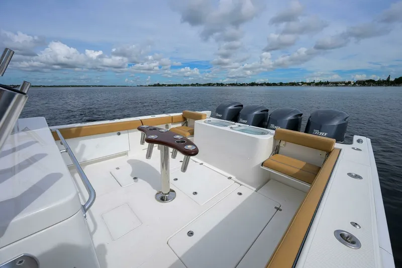 Slide: The Image of 2018 Buddy Davis 42 Center Console - Cockpit 2018 Buddy Davis 42 Center Console - Tales N Ales - 7653729