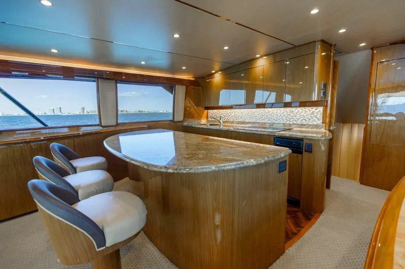 Slide: The Image of 2013 Viking 76 Convertible- REEL FIRE- Galley - 5763731