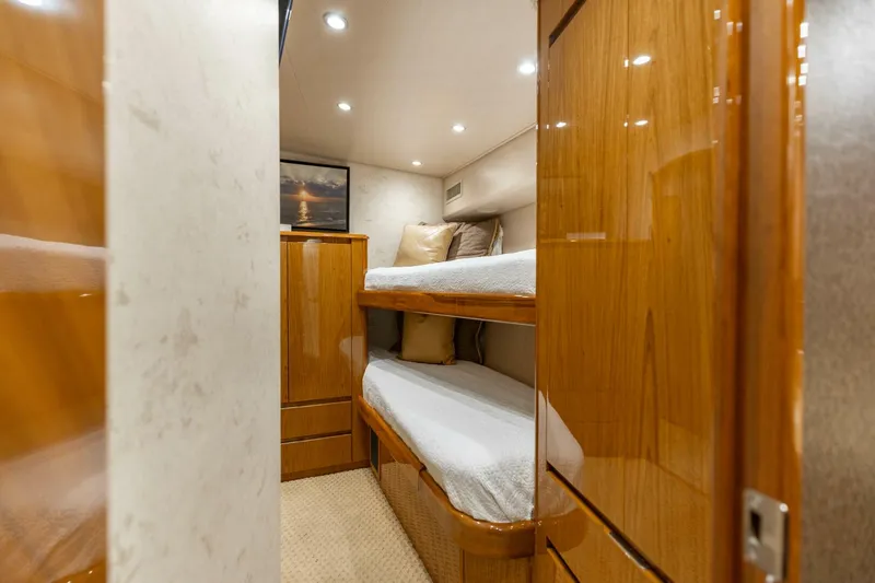 Slide: The Image of 2013 Viking 76 Convertible- REEL FIRE- Starboard Stateroom - 5763677
