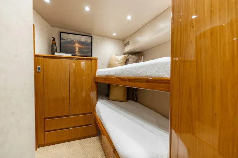 Slide: The Image of 2013 Viking 76 Convertible- REEL FIRE- Starboard Stateroom - 5763678