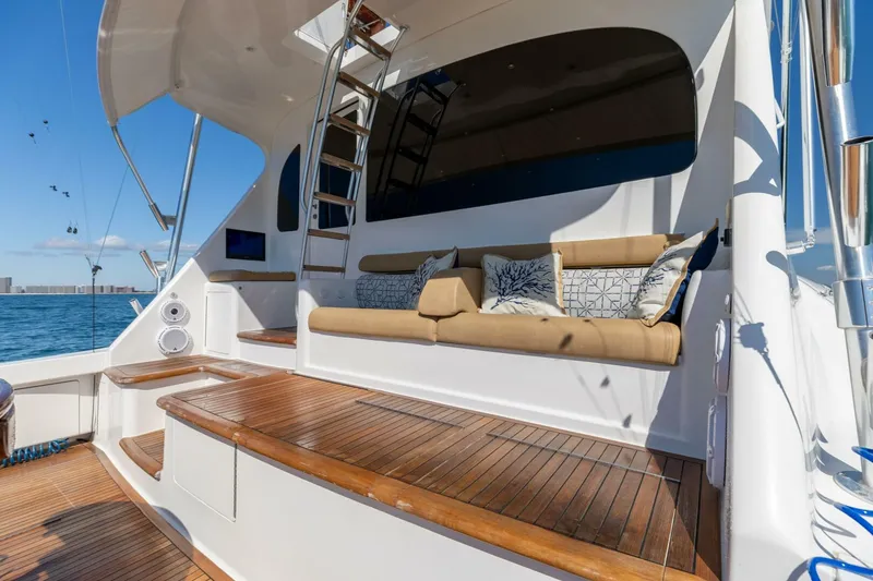 Slide: The Image of 2013 Viking 76 Convertible- REEL FIRE- Cockpit - 5763715