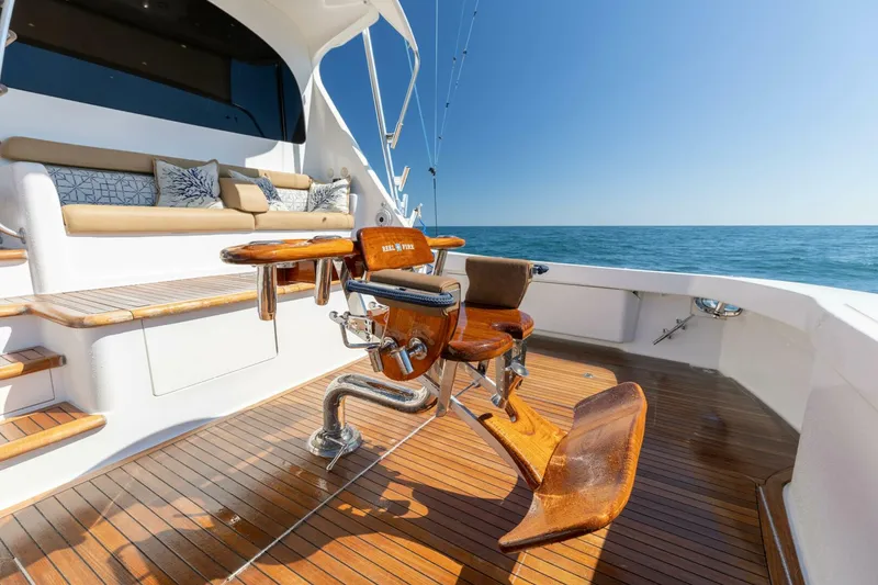 Slide: The Image of 2013 Viking 76 Convertible- REEL FIRE- Cockpit - 5763717
