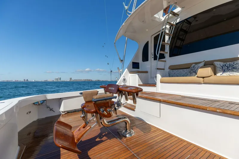 Slide: The Image of 2013 Viking 76 Convertible- REEL FIRE- Cockpit - 5763716