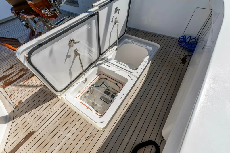 Slide: The Image of 2013 Viking 76 Convertible- REEL FIRE- Cockpit Storage - 5783588