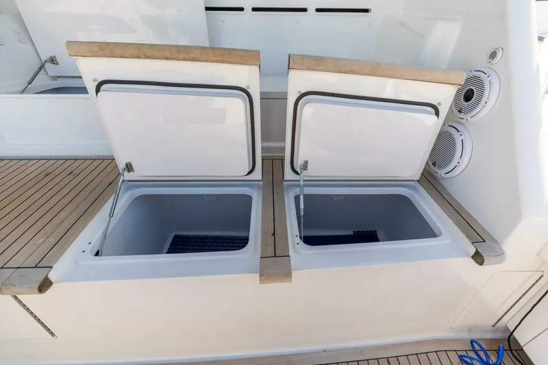 Slide: The Image of 2013 Viking 76 Convertible- REEL FIRE- Cockpit Storage - 5783595