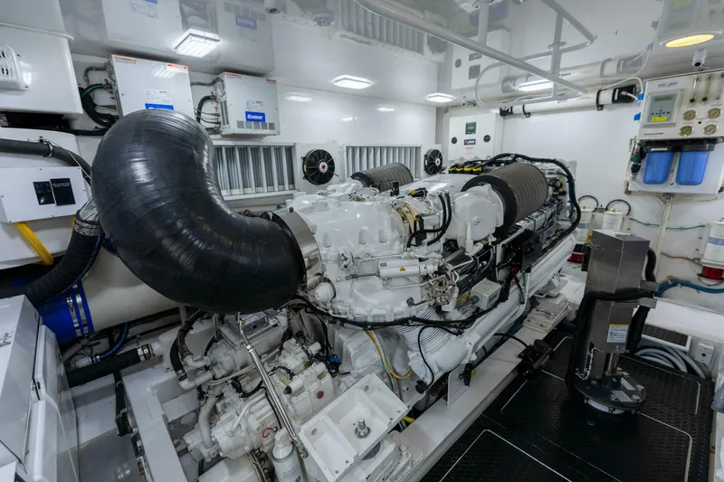 Slide: The Image of 2013 Viking 76 Convertible- REEL FIRE- Engine Room - 5763671