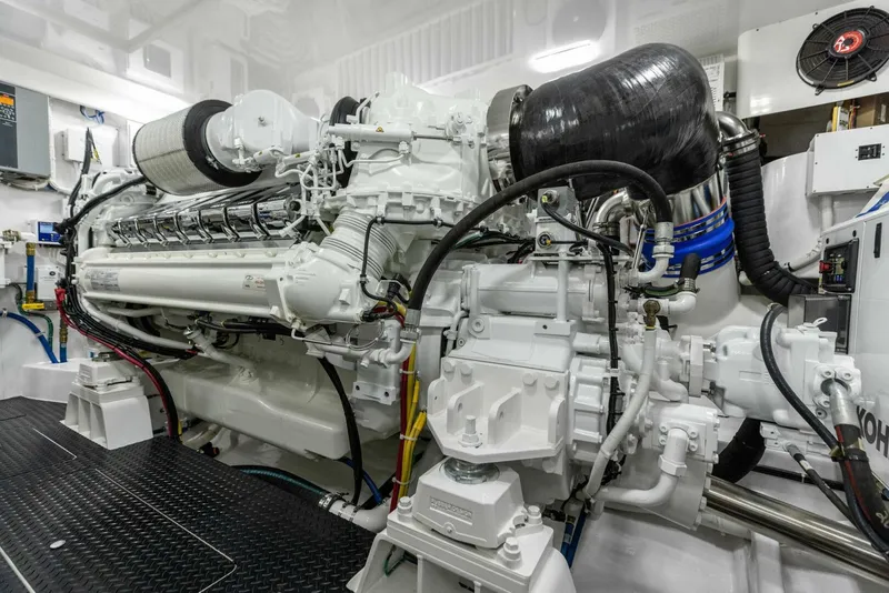 Slide: The Image of 2026 Viking 82 Convertible- TEAM HARVEY I- Engine Room - 5771024