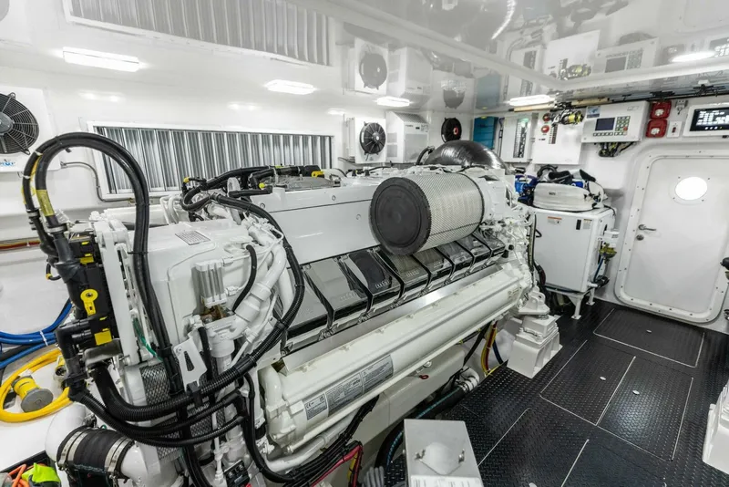Slide: The Image of 2026 Viking 82 Convertible- TEAM HARVEY I- Engine Room - 5771033