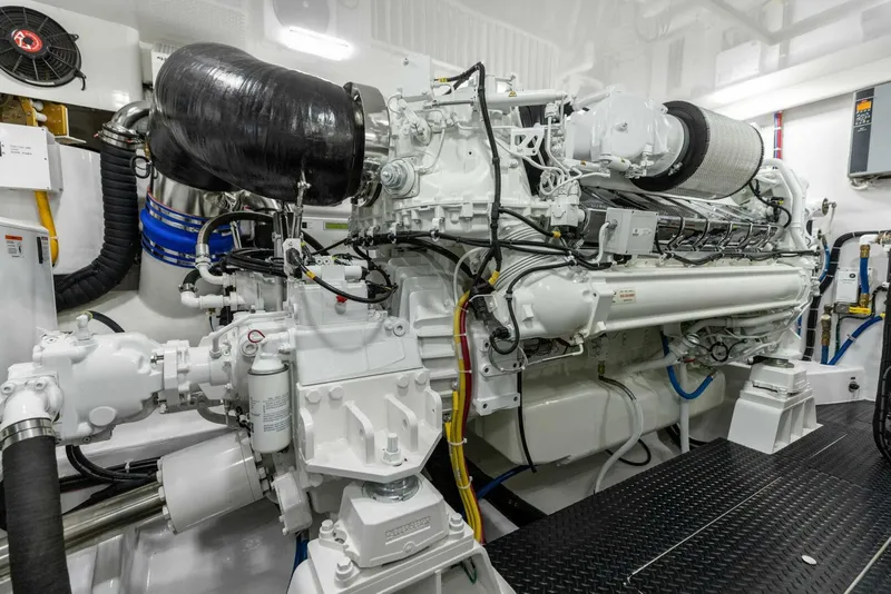 Slide: The Image of 2026 Viking 82 Convertible- TEAM HARVEY I- Engine Room - 5771025