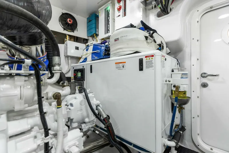 Slide: The Image of 2026 Viking 82 Convertible- TEAM HARVEY I- Engine Room - 5771030