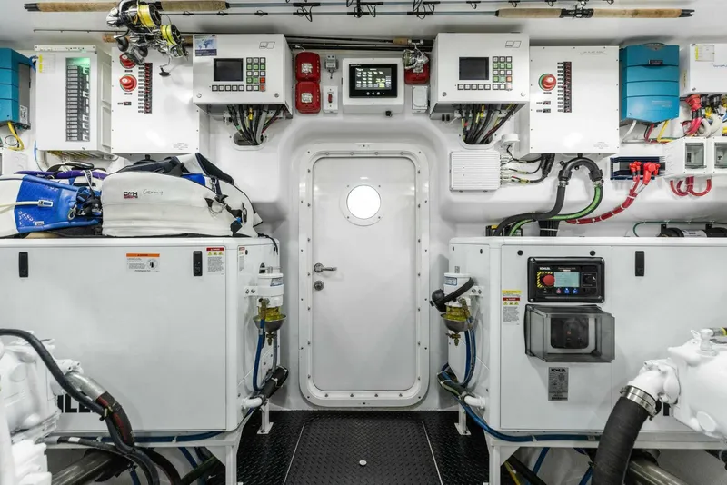 Slide: The Image of 2026 Viking 82 Convertible- TEAM HARVEY I- Engine Room - 5771028