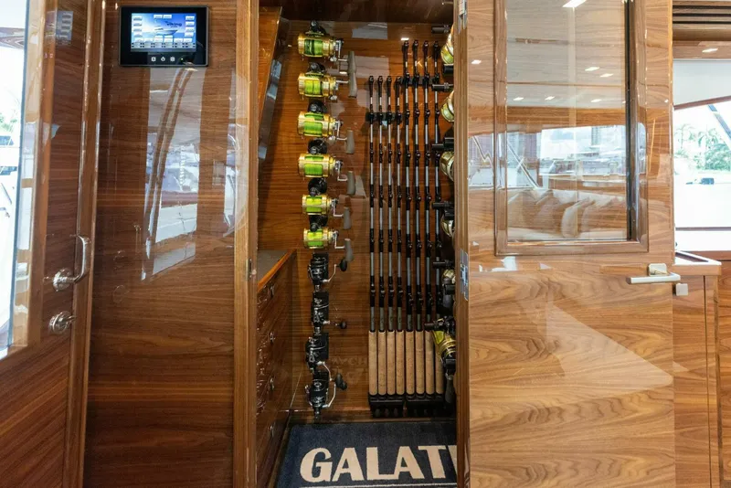 Slide: The Image of 2026 Viking 82 Convertible- TEAM HARVEY I- Tackle Storage - 5771200