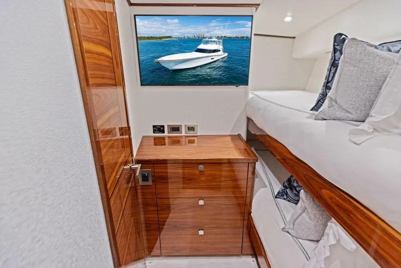 Slide: The Image of 2026 Viking 82 Convertible- TEAM HARVEY I- Port Stateroom - 5771055