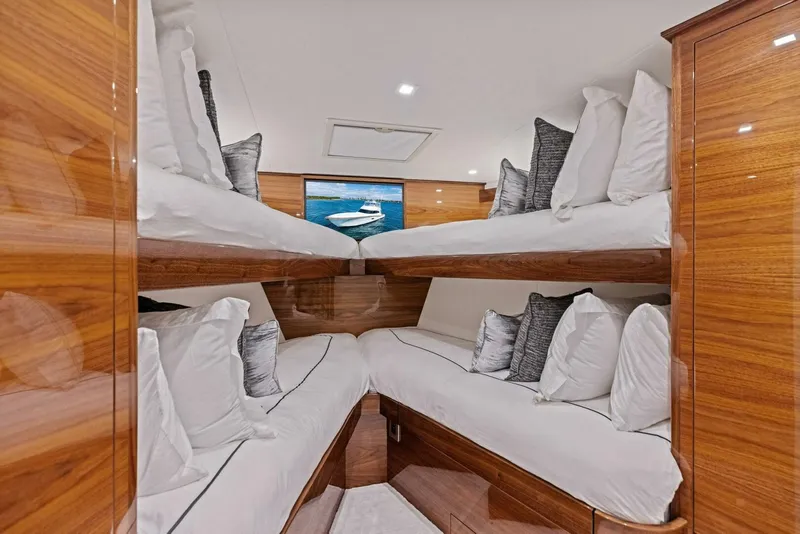 Slide: The Image of 2026 Viking 82 Convertible- TEAM HARVEY I- Forward Stateroom - 5771043