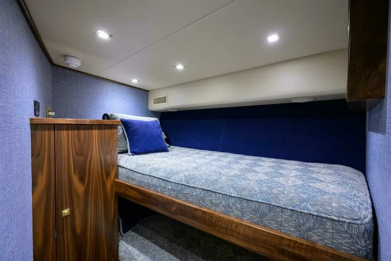 Slide: The Image of Viking 80 - KEMOSABE - Forward Starboard Stateroom 2024 Viking 80 Convertible KEMOSABE - 7650463
