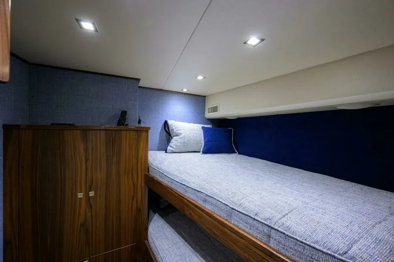 Slide: The Image of Viking 80 - KEMOSABE - Mid Starboard Stateroom 2024 Viking 80 Convertible KEMOSABE - 7650466