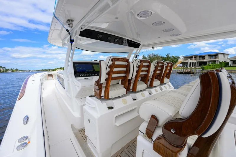 Slide: The Image of Valhalla 55 - LITTLE KEMOSABE - Port View of Helm Seating - 5772231