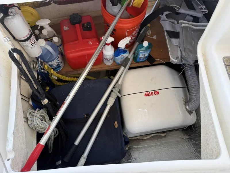 Slide: The Image of Beneteau 43 Cockpit Locker - 6204068