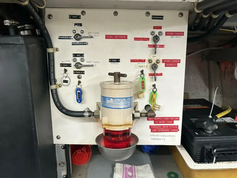 Slide: The Image of 38' Marine Trader fuel manifold - 5778046