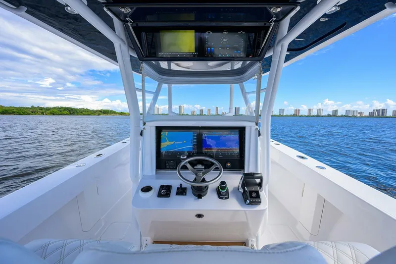 Slide: The Image of Bahama 41 Two Krickets - Helm 2022 Bahama 41 Center Console Two Krickets - 5780715