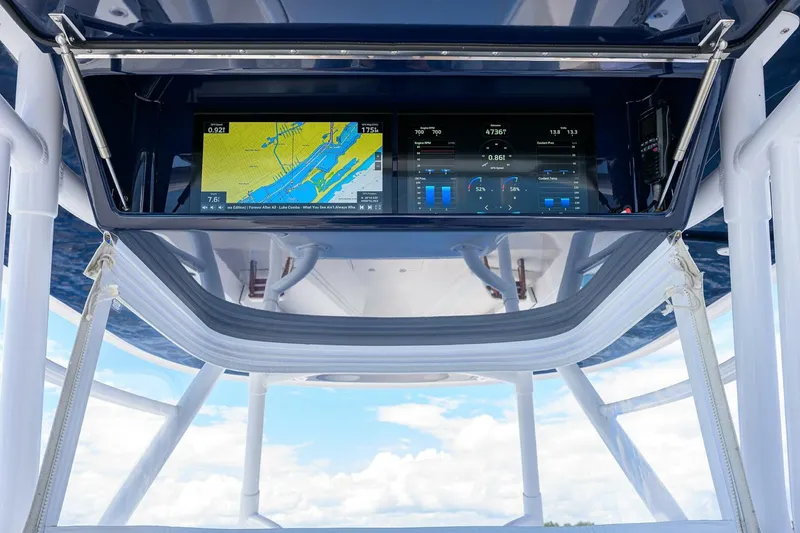 Slide: The Image of Bahama 41 Two Krickets - Helm 2022 Bahama 41 Center Console Two Krickets - 5780716