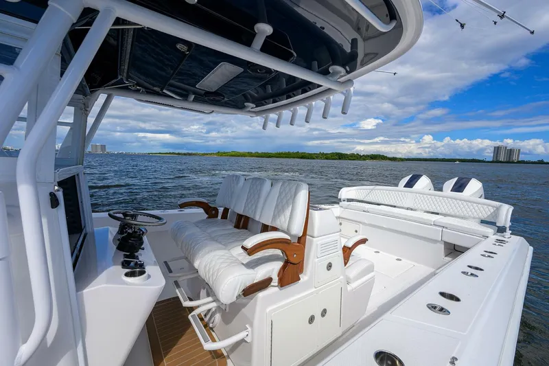 Slide: The Image of Bahama 41 Two Krickets - Helm 2022 Bahama 41 Center Console Two Krickets - 5780719