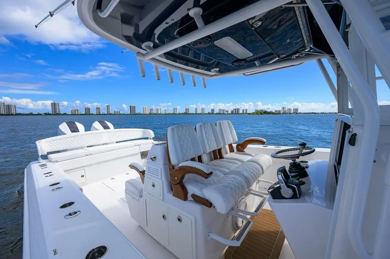 Slide: The Image of Bahama 41 Two Krickets - Helm 2022 Bahama 41 Center Console Two Krickets - 5780721