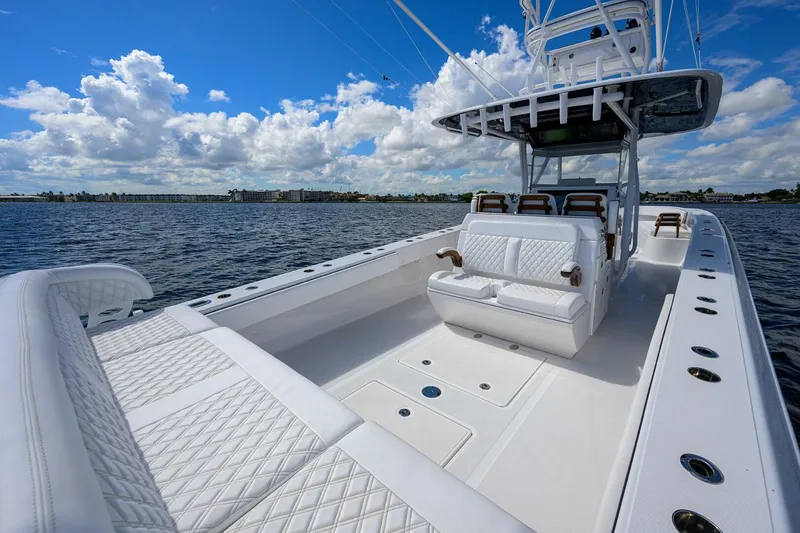 Slide: The Image of Bahama 41 Two Krickets - Cockpit 2022 Bahama 41 Center Console Two Krickets - 5780734