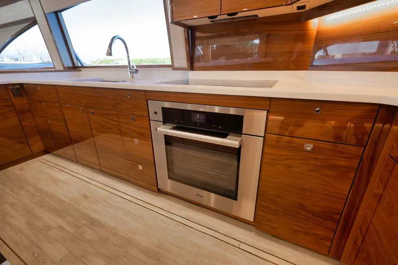 Slide: The Image of Viking 80 Baileys Ark - Interior Galley 2024 Viking 80 Convertible Baileys Ark - 5782087