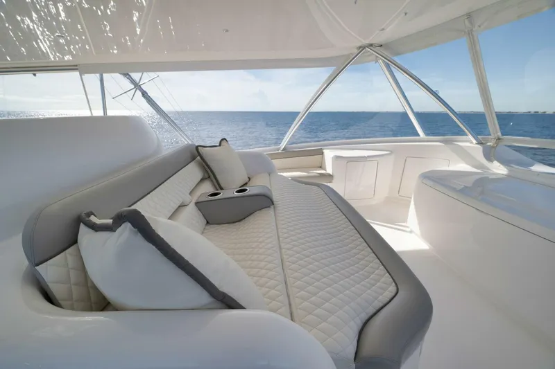 Slide: The Image of Viking 80 Baileys Ark - Exterior Flybridge 2024 Viking 80 Convertible Baileys Ark - 5782255