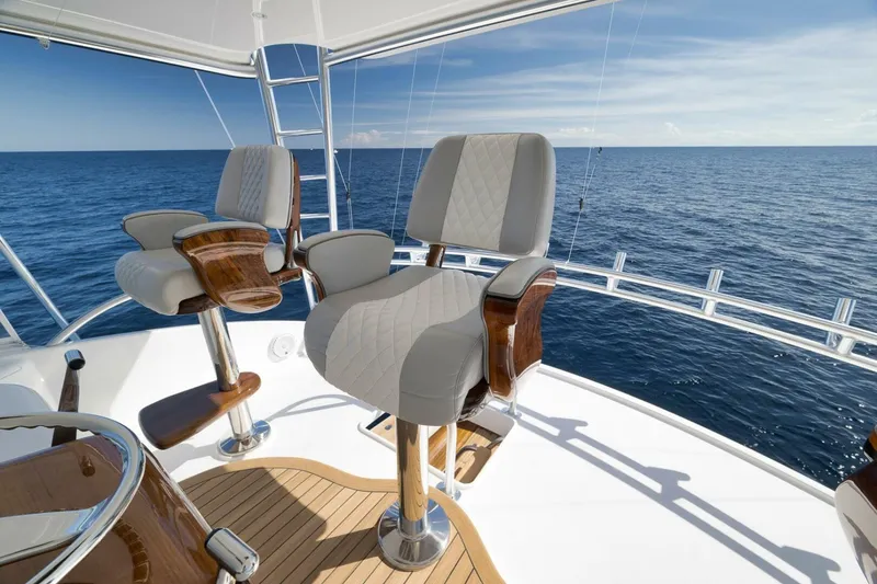 Slide: The Image of Viking 80 Baileys Ark - Exterior Flybridge 2024 Viking 80 Convertible Baileys Ark - 5782259