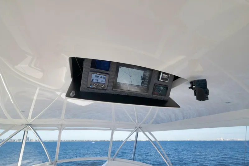 Slide: The Image of Viking 80 Baileys Ark - Exterior Flybridge 2024 Viking 80 Convertible Baileys Ark - 5782261