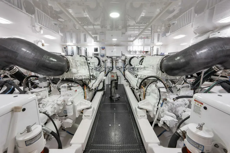 Slide: The Image of Viking 80 Baileys Ark - Engine Room 2024 Viking 80 Convertible Baileys Ark - 5782268