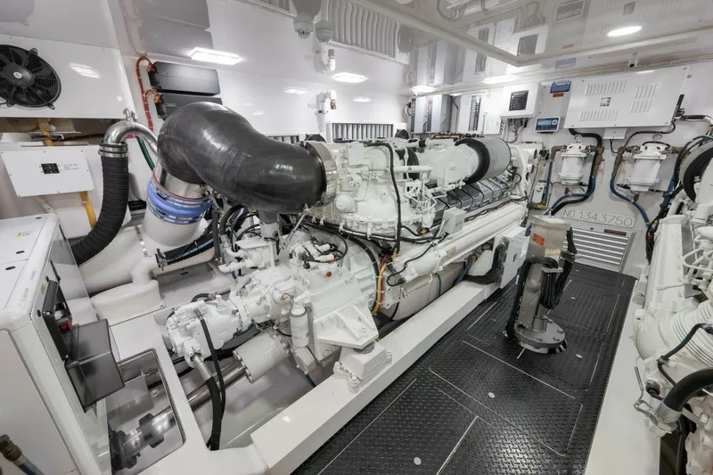 Slide: The Image of Viking 80 Baileys Ark - Engine Room 2024 Viking 80 Convertible Baileys Ark - 5782269