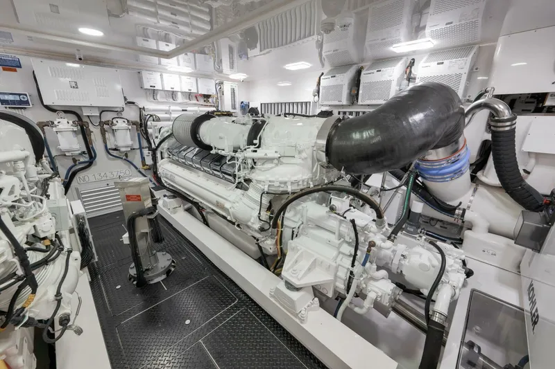 Slide: The Image of Viking 80 Baileys Ark - Engine Room 2024 Viking 80 Convertible Baileys Ark - 5782270