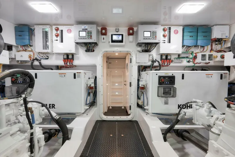 Slide: The Image of Viking 80 Baileys Ark - Engine Room 2024 Viking 80 Convertible Baileys Ark - 5782271