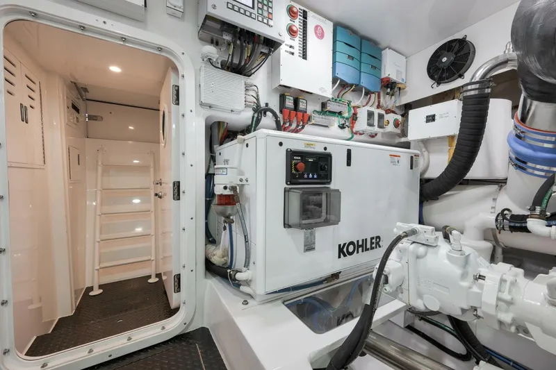 Slide: The Image of Viking 80 Baileys Ark - Engine Room 2024 Viking 80 Convertible Baileys Ark - 5782272