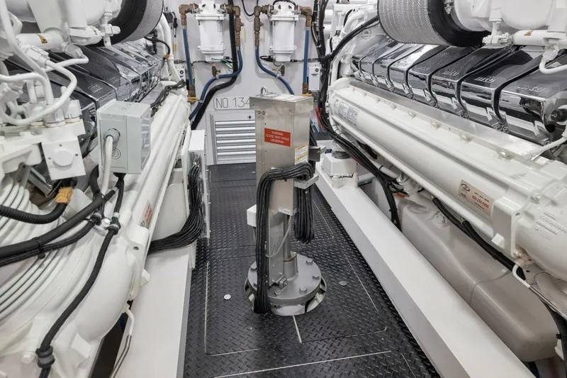 Slide: The Image of Viking 80 Baileys Ark - Engine Room 2024 Viking 80 Convertible Baileys Ark - 5782273