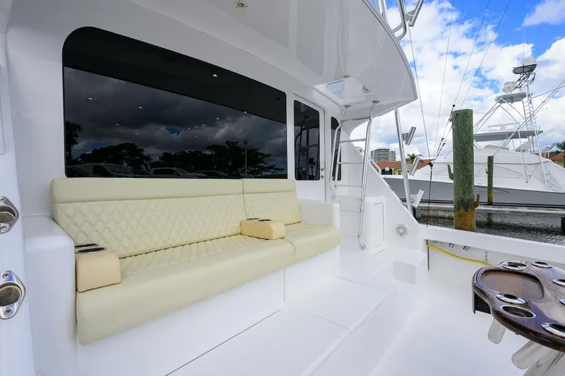 Slide: The Image of Viking 56 MATTER OF TIME - Cockpit - Mezzanine Seating 2004 Viking 56 MATTER OF TIME - 5783052