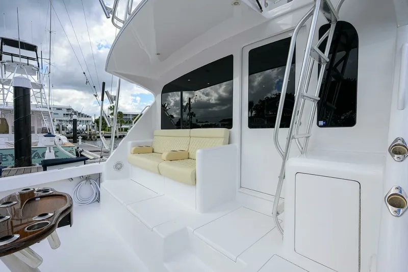 Slide: The Image of Viking 56 MATTER OF TIME - Cockpit - Mezzanine Seating 2004 Viking 56 MATTER OF TIME - 7652216