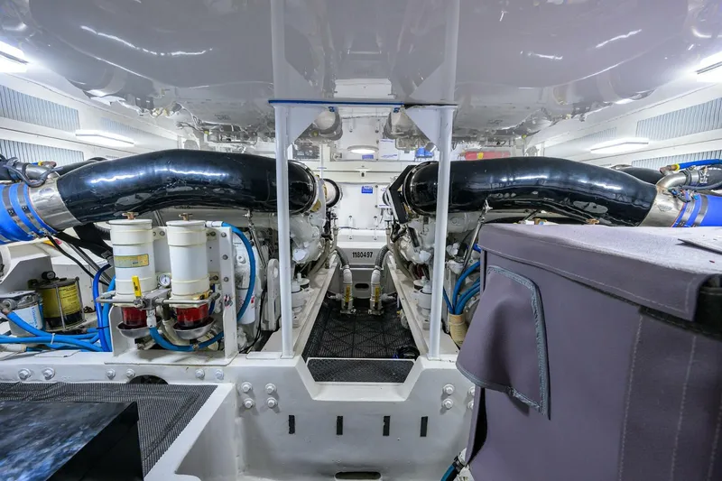 Slide: The Image of Viking 56 MATTER OF TIME - Engine Room 2004 Viking 56 MATTER OF TIME - 5783096