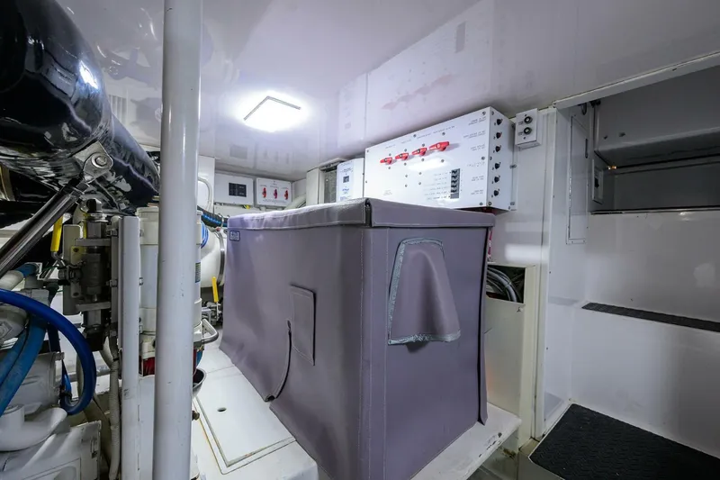 Slide: The Image of Viking 56 MATTER OF TIME - Engine Room 2004 Viking 56 MATTER OF TIME - 5783098