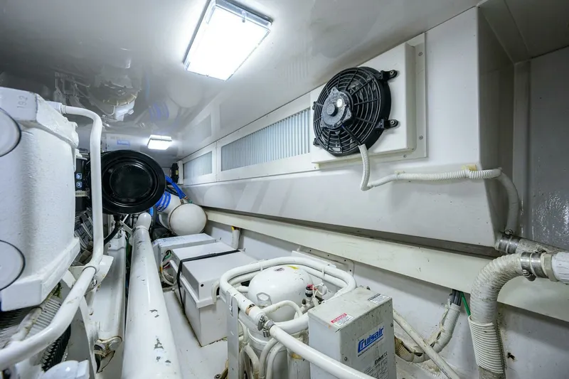 Slide: The Image of Viking 56 MATTER OF TIME - Engine Room 2004 Viking 56 MATTER OF TIME - 7652260
